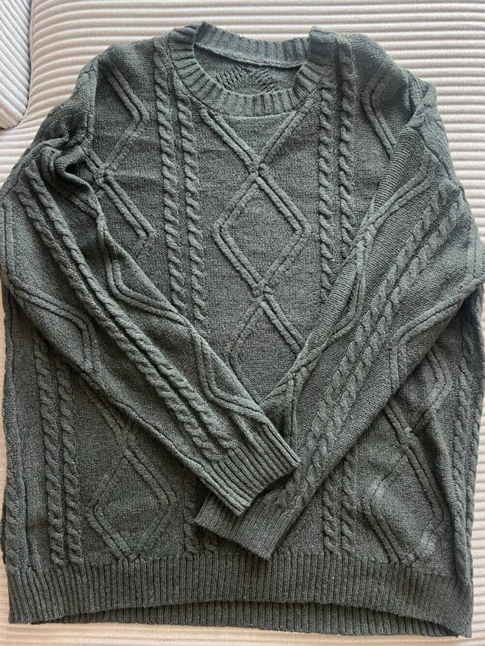 Cable Knit Sweater – Size M/L